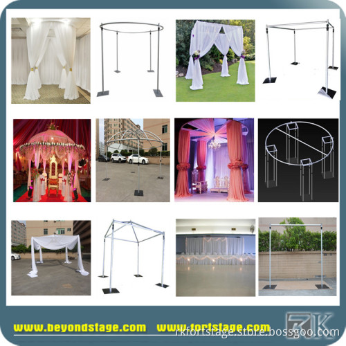 Wedding ceiling drapery fabric/Wedding Backdrop Decoration/Aluminum Pipe and Drape